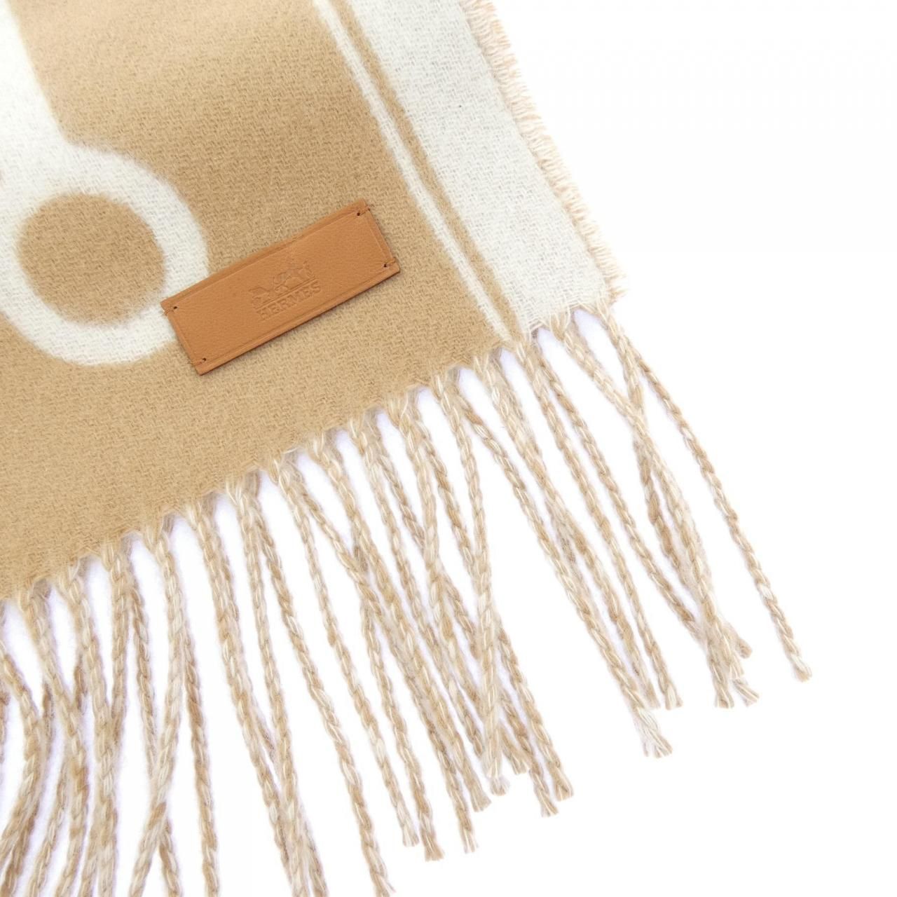 Hermes Mors Scarf Beige — view 2