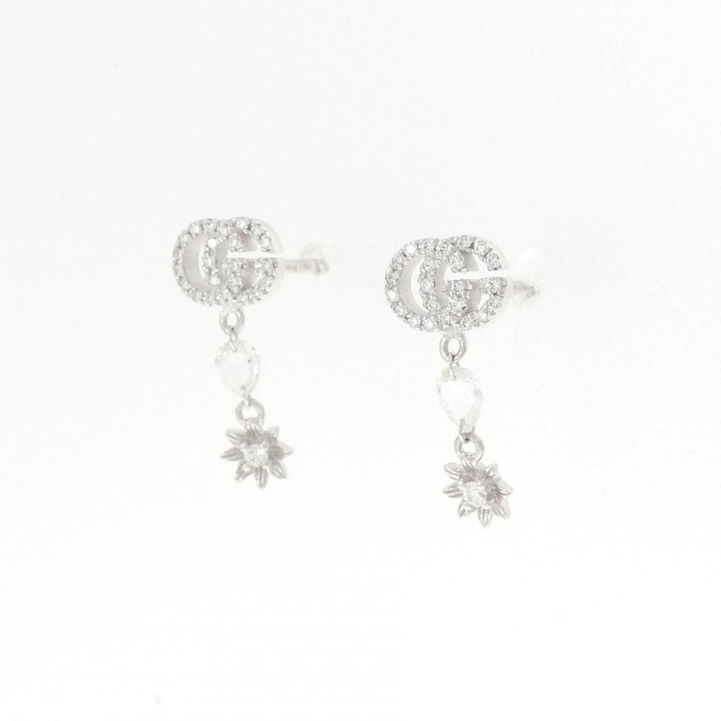 Gucci Diamond Earrings White Gold — view 2