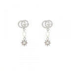 Gucci Diamond Earrings White Gold