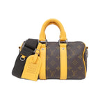 Louis Vuitton Monogram Macassar Keepall Bandouliere 25 Boston