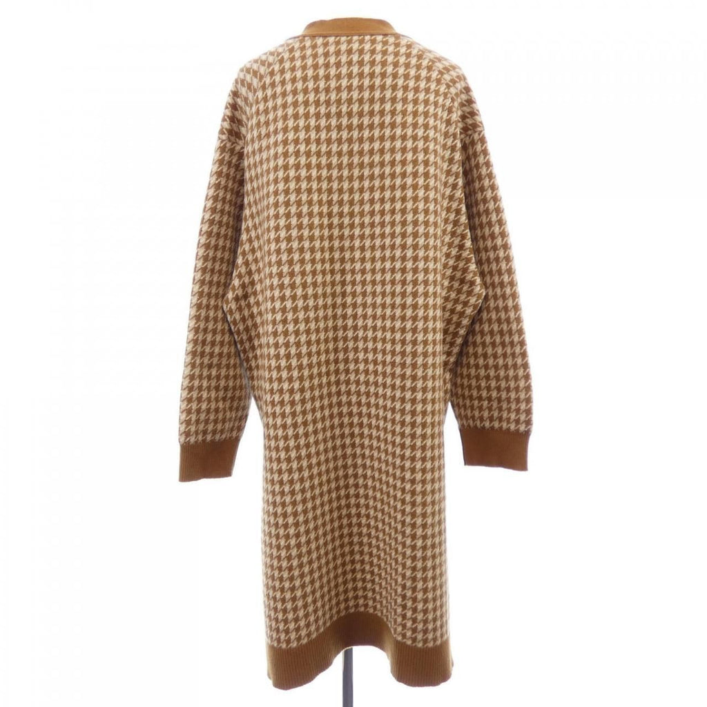 Hermes Long Cardigan Brown — view 2