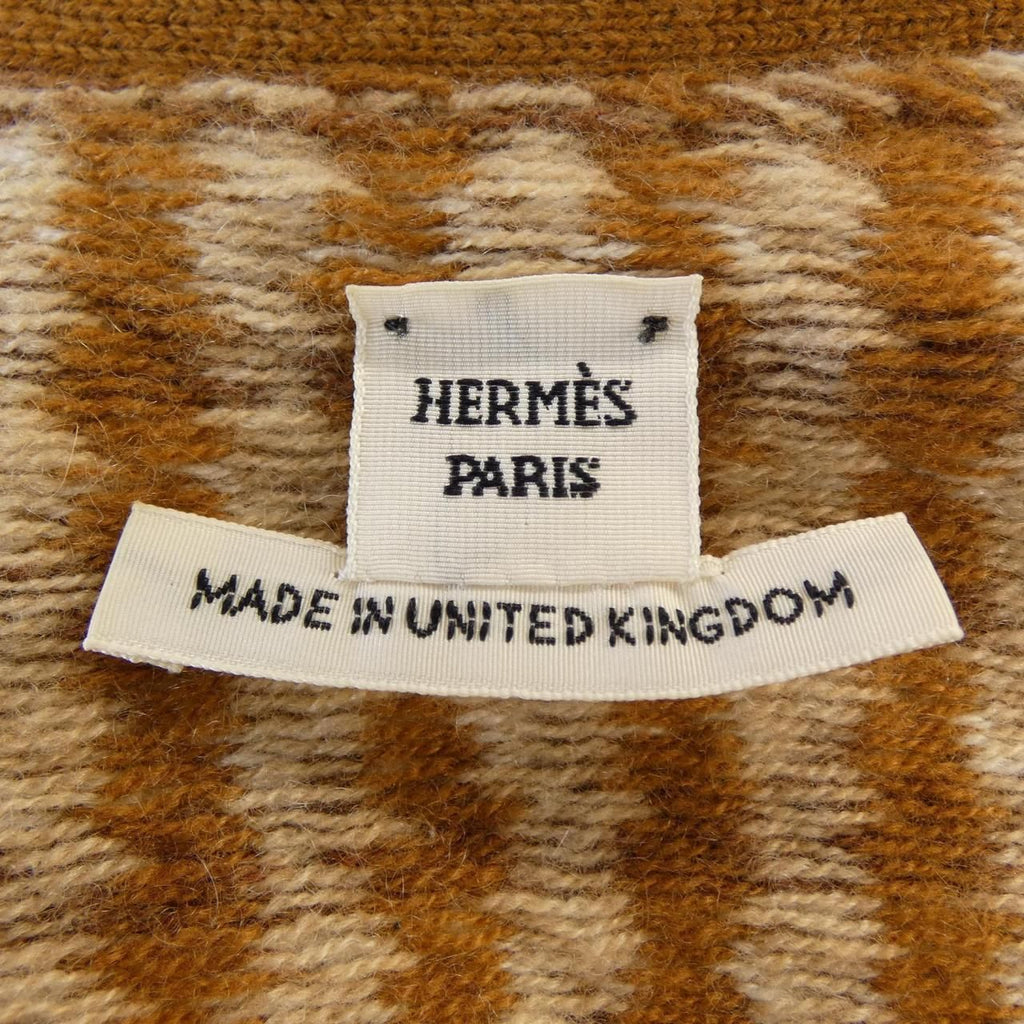 Hermes Long Cardigan Brown — view 4