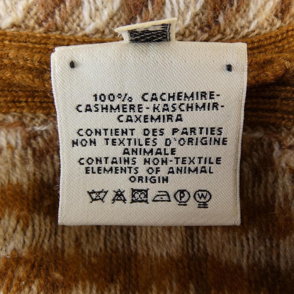 Hermes Long Cardigan Brown — view 3