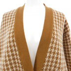 Hermes Long Cardigan Brown — view 5