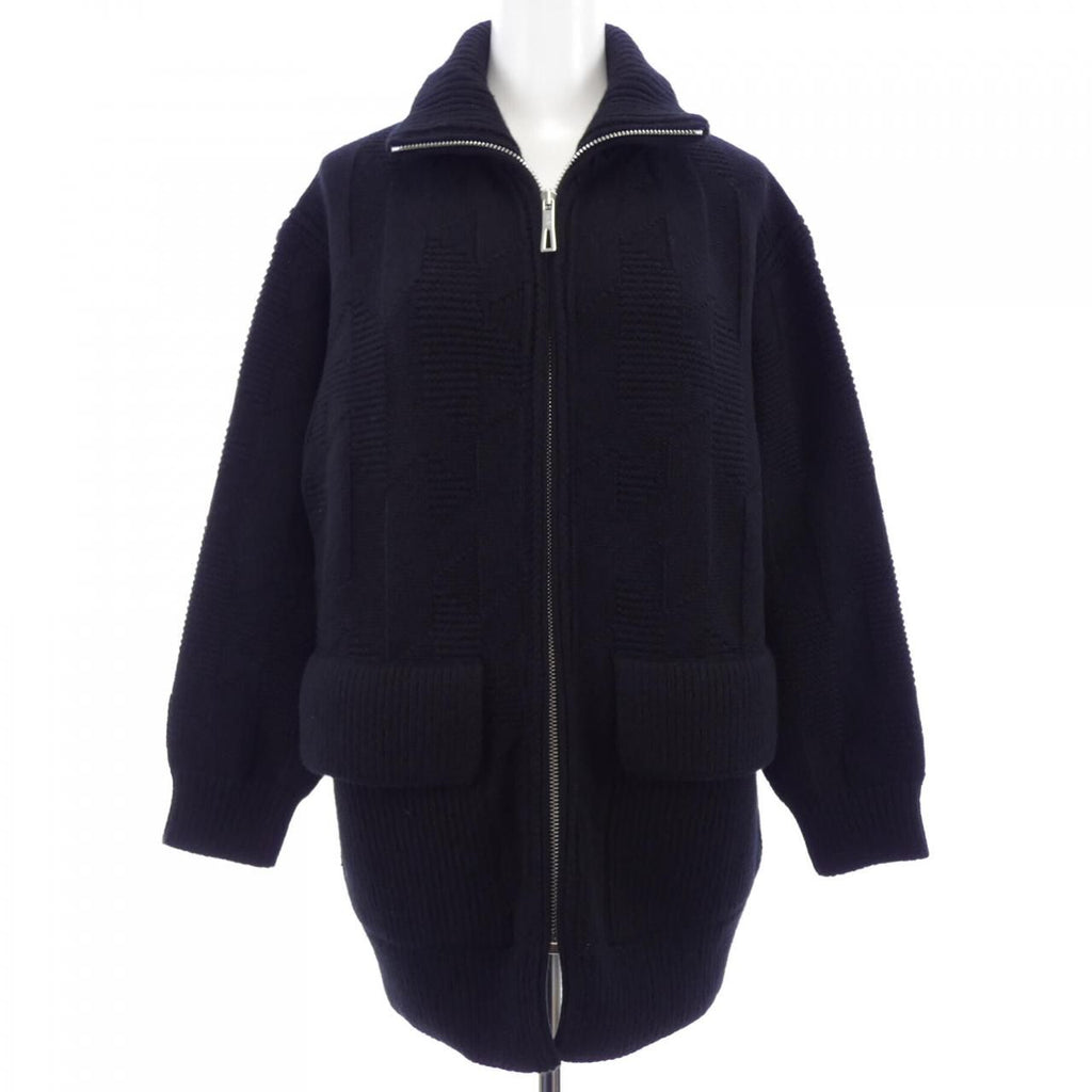 Hermes Motif Jacket Black