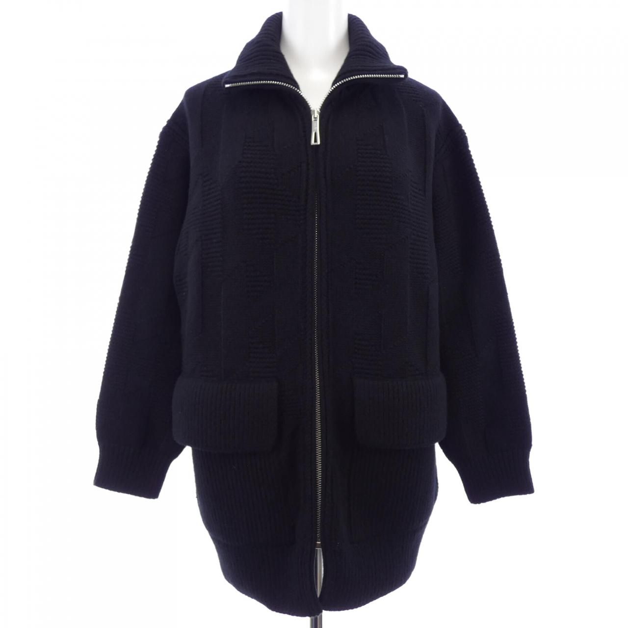 Hermes Motif Jacket Black