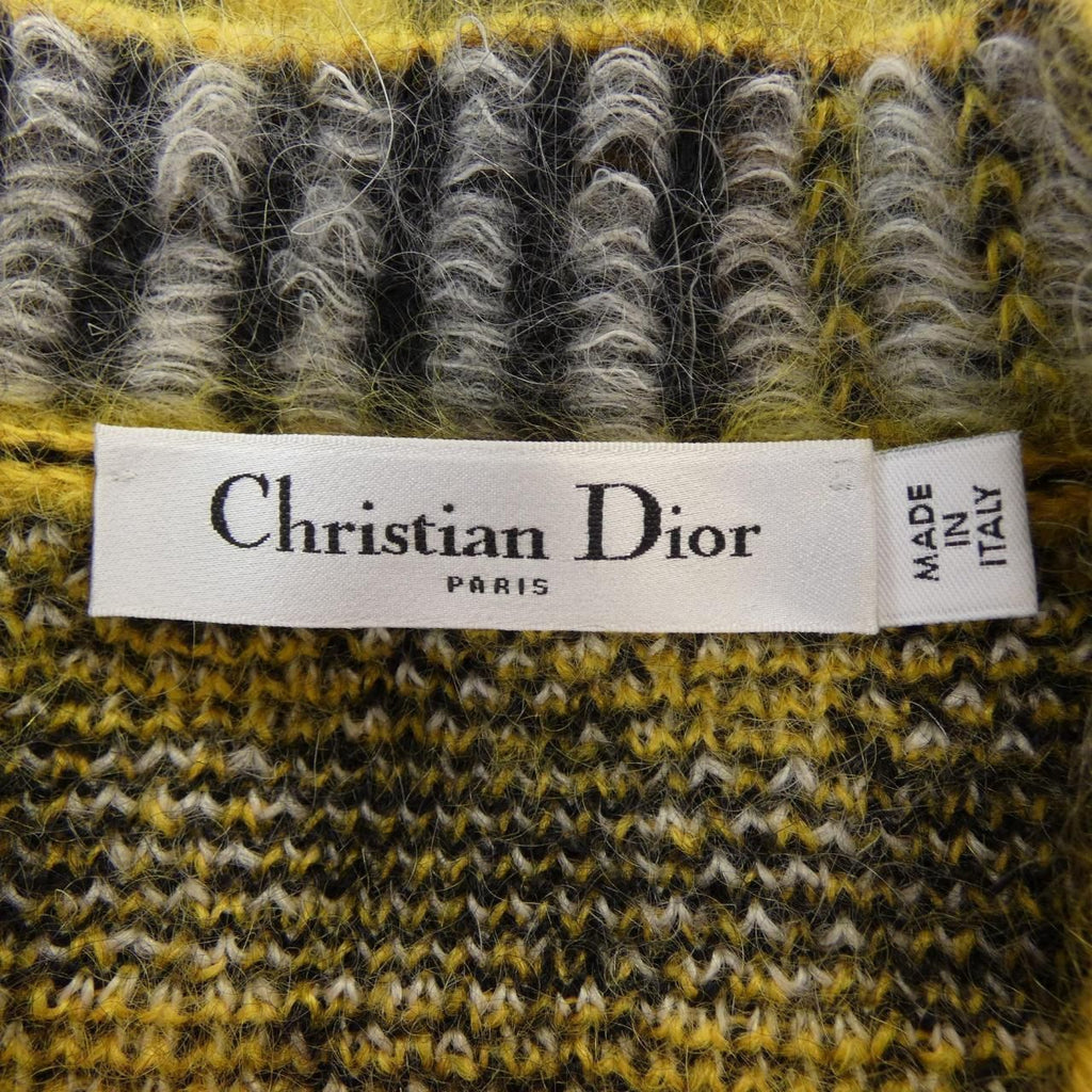 Dior Knit Sweater Yellow — view 4