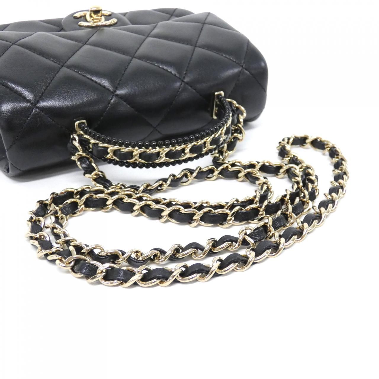Chanel Bag Handbag Black — view 8
