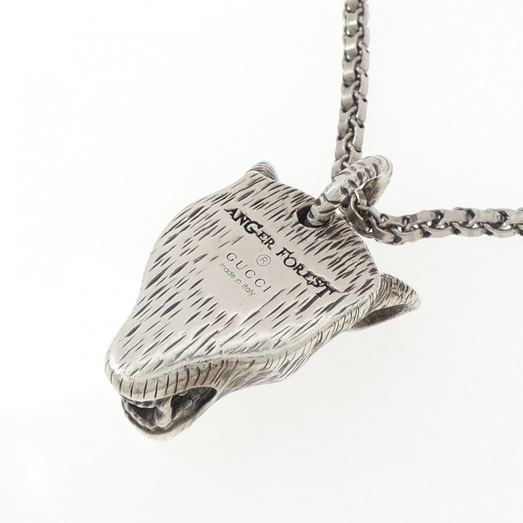 Gucci Wolf Head Necklace — view 4