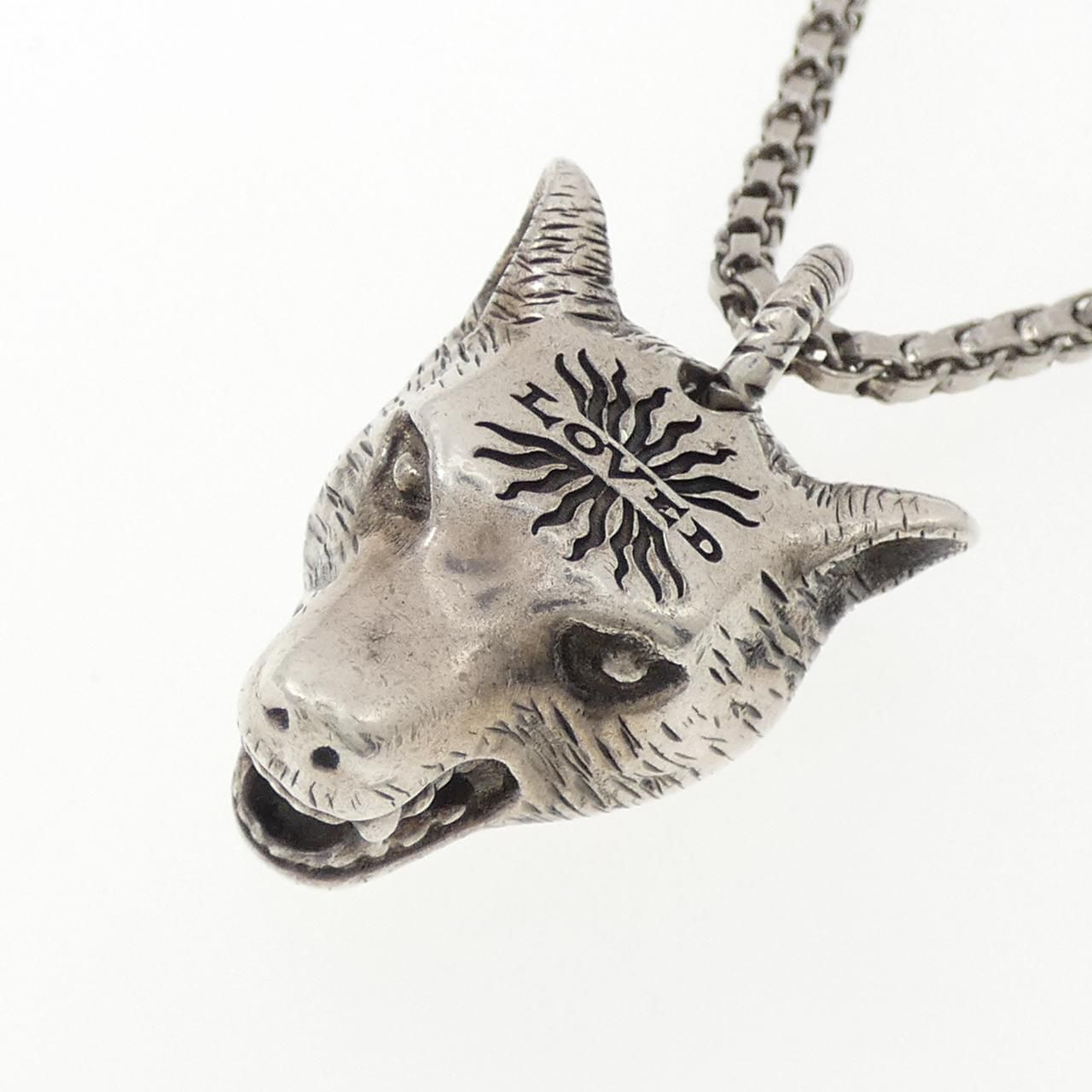 Gucci Wolf Head Necklace — view 3