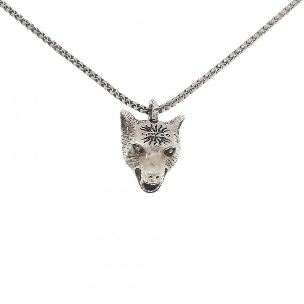 Gucci Wolf Head Necklace