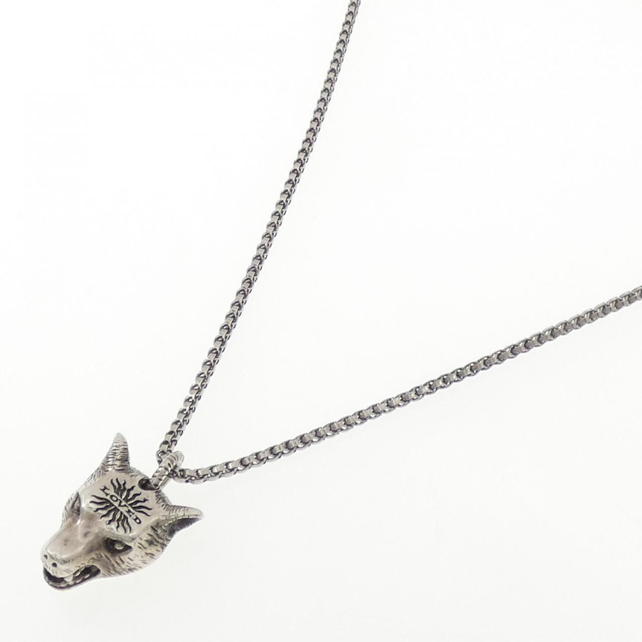 Gucci Wolf Head Necklace — view 2