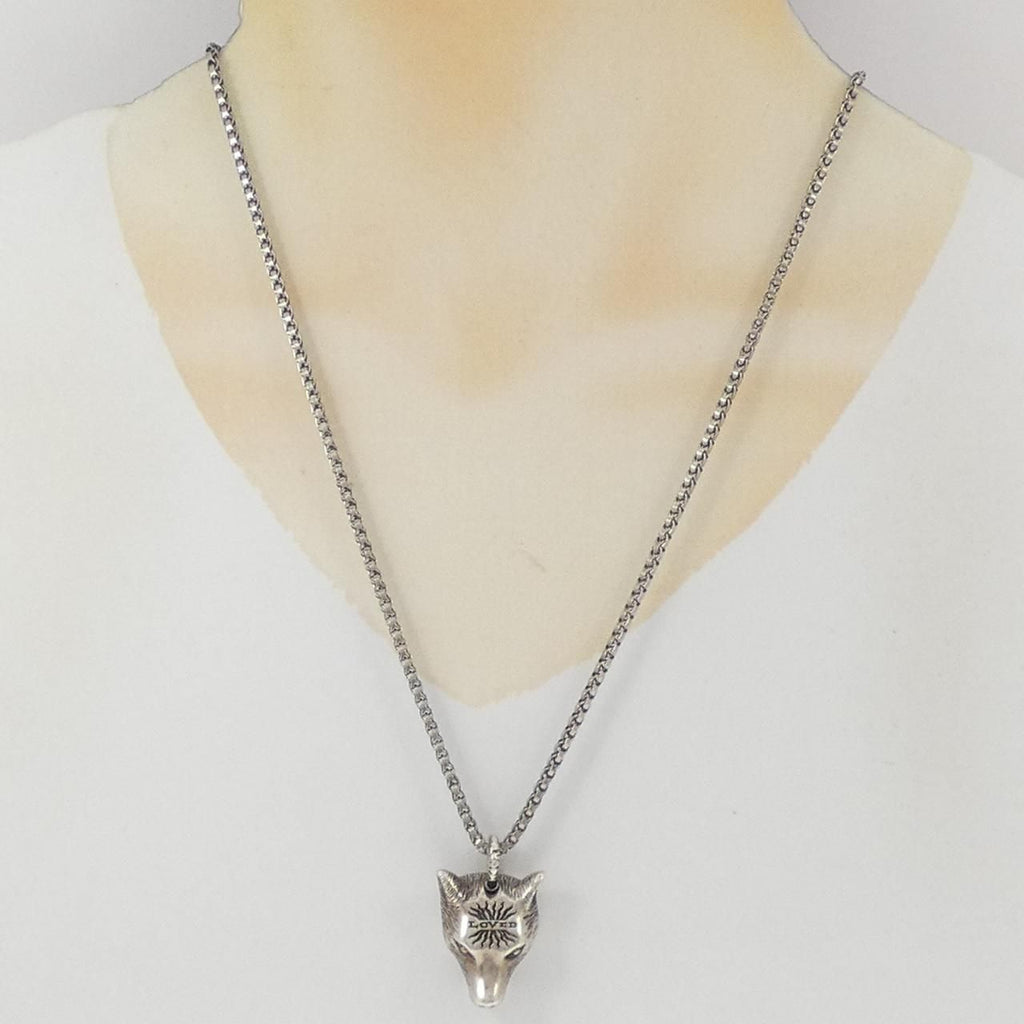 Gucci Wolf Head Necklace — view 6