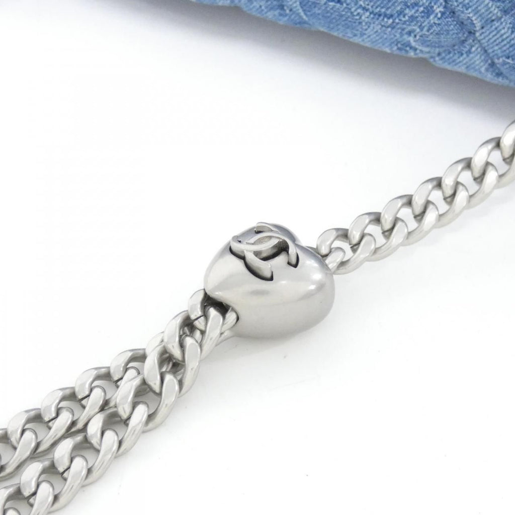 Chanel Shoulder Bag Blue — view 6
