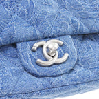 Chanel Shoulder Bag Blue — view 4