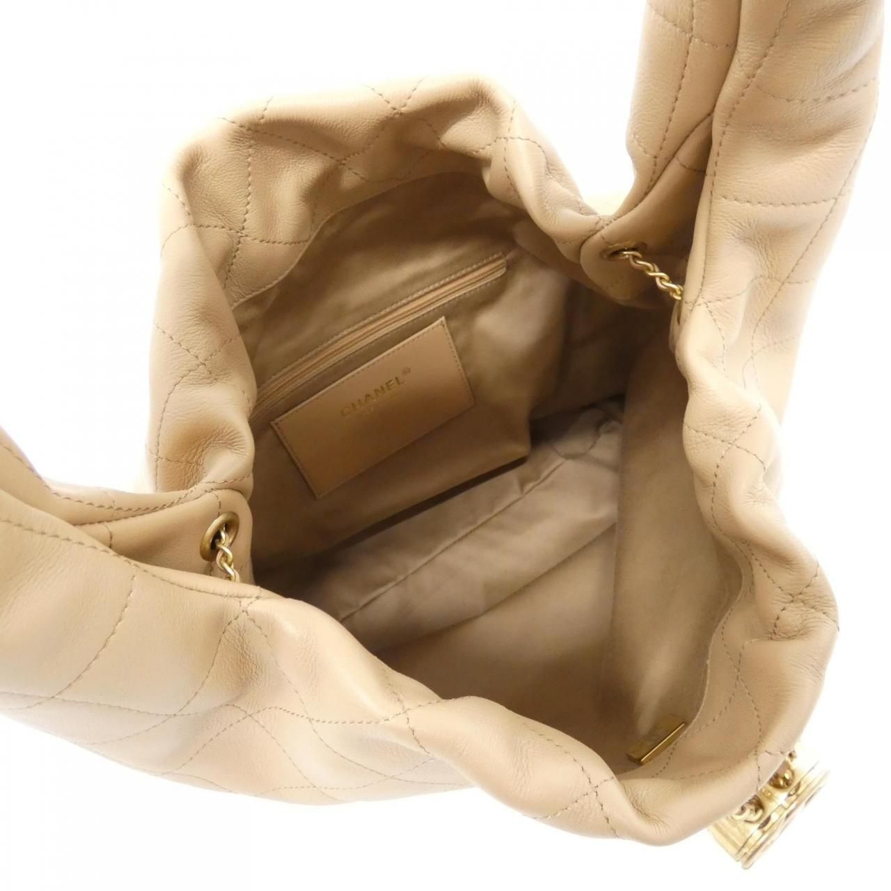 Chanel Shoulder Bag Beige — view 6