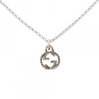 Gucci Interlocking Necklace Silver