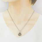Gucci Interlocking Necklace Silver — view 5
