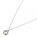 Gucci Interlocking Necklace Silver — view 2