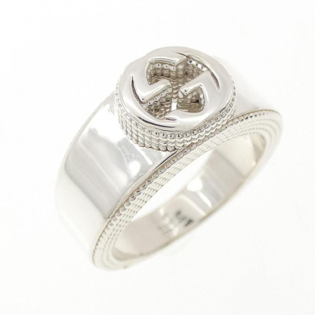 Gucci Interlocking Ring Silver
