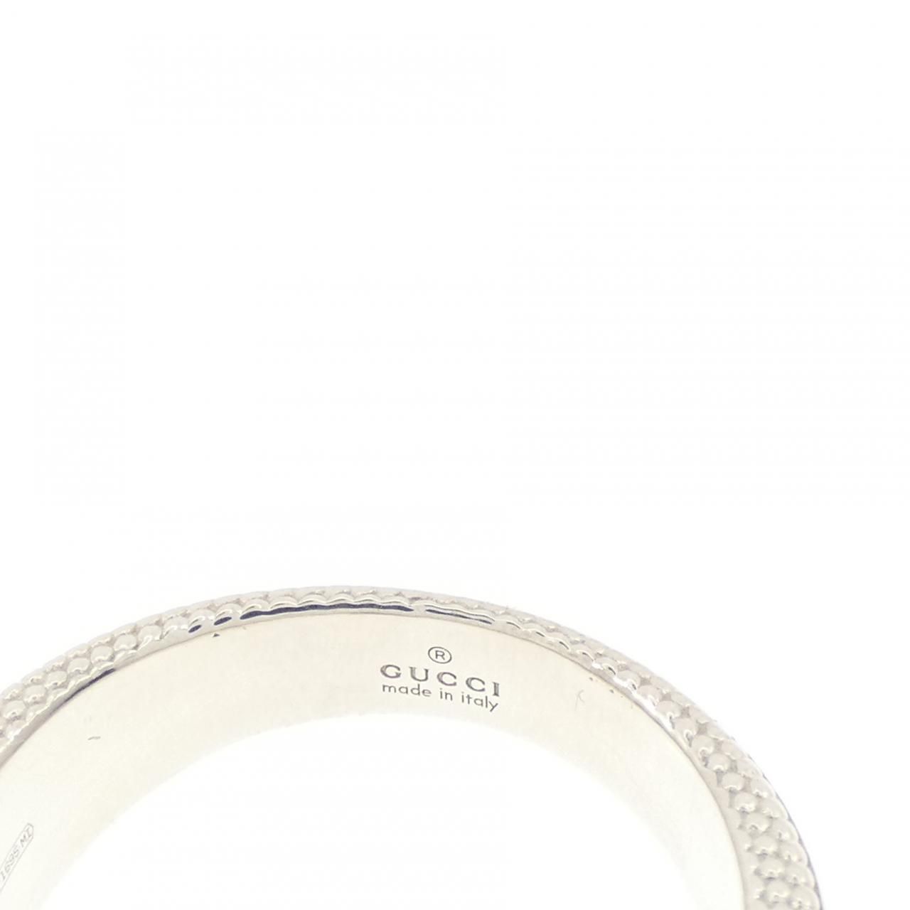 Gucci Interlocking Ring Silver — view 4