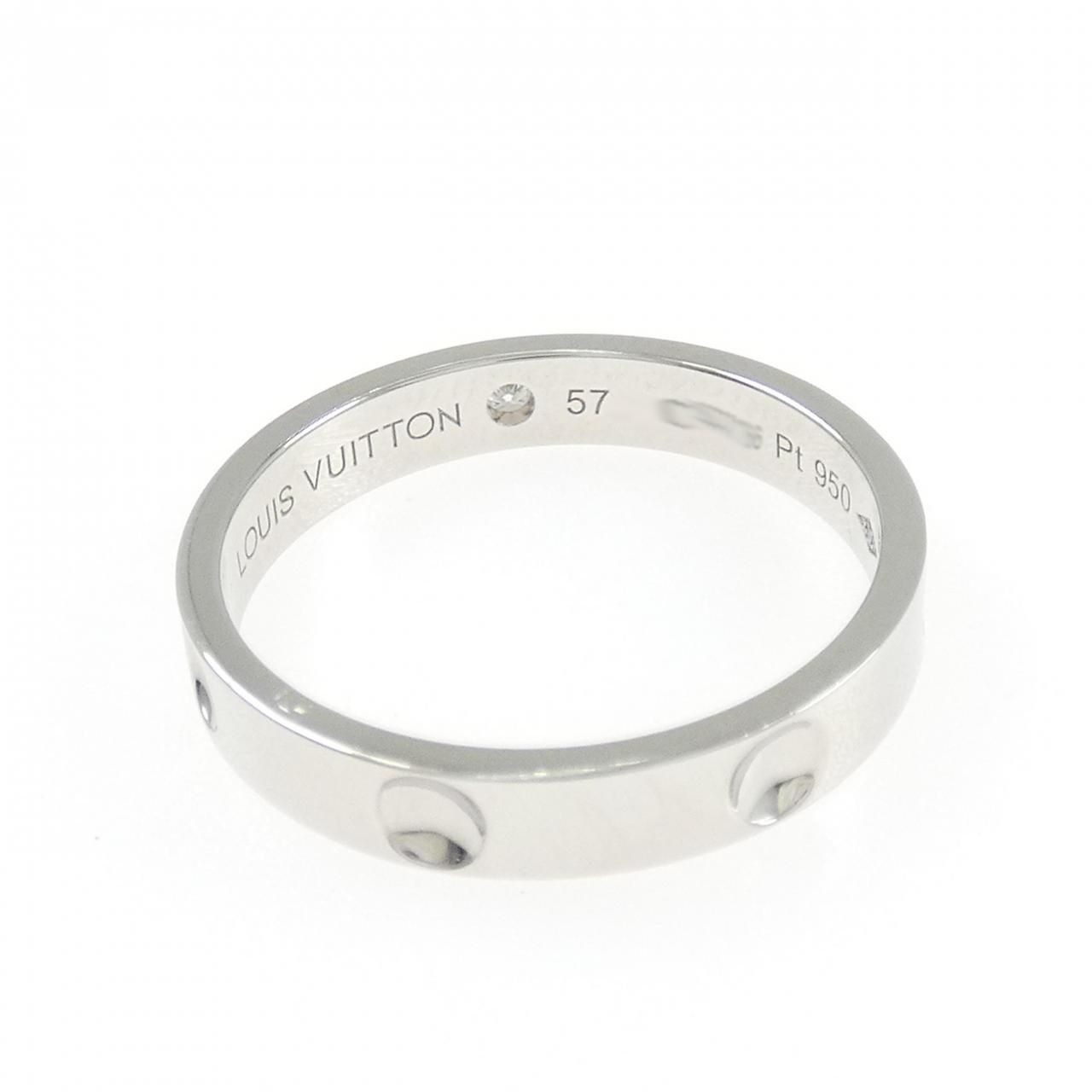 Louis Vuitton Alliance Empreinte Ring — view 3