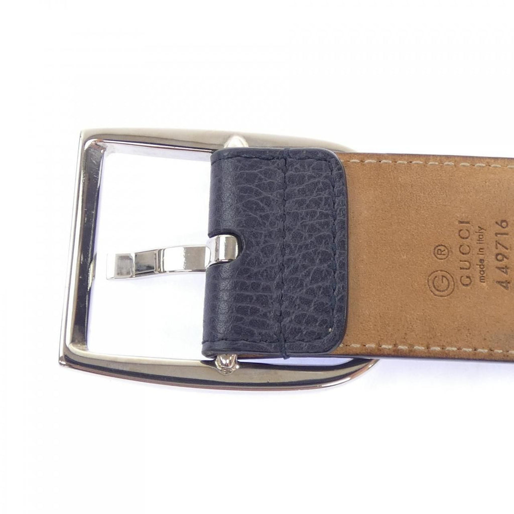 Gucci Belt Navy — view 3
