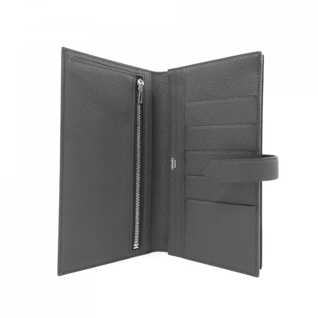 Hermes Bearn Souffle Monochrome Wallet — view 5