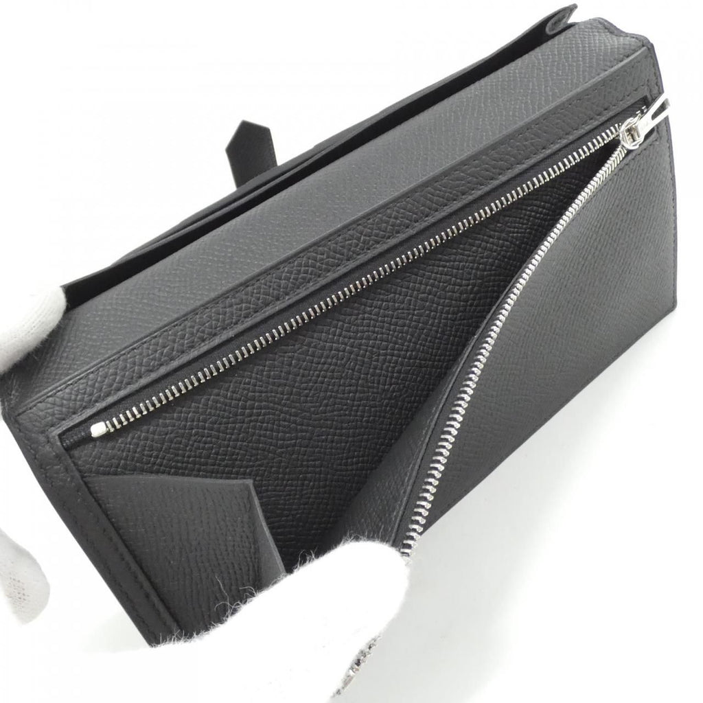 Hermes Bearn Souffle Monochrome Wallet — view 7