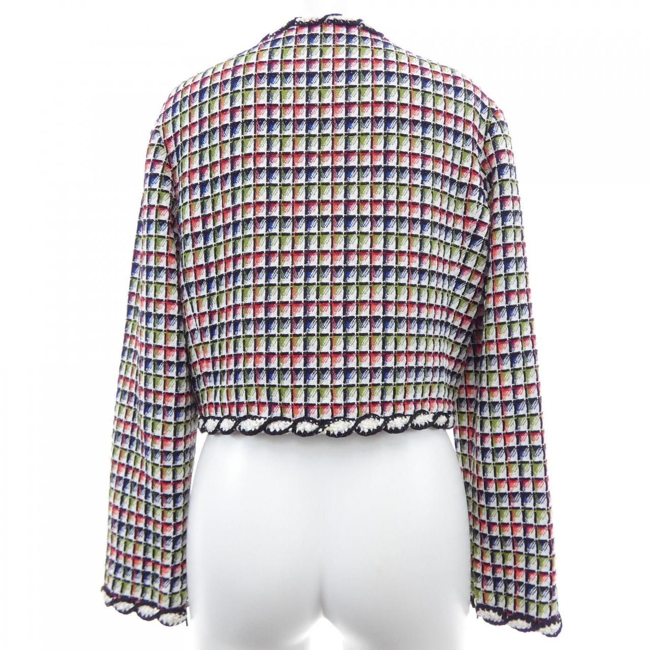 Chanel Collarless Jacket Black — view 2