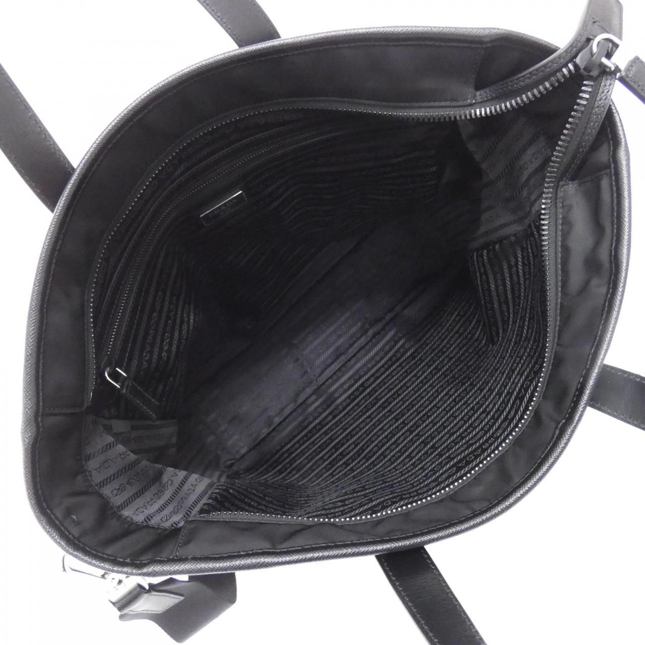 Prada Bag Handbag Silver — view 8