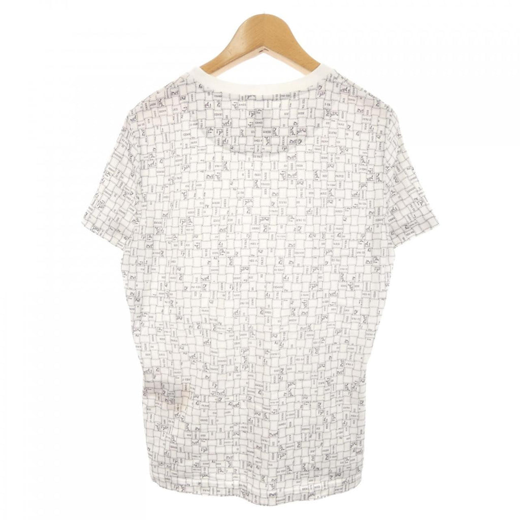 Hermes Bolduc AU Carre Check T-Shirt — view 2