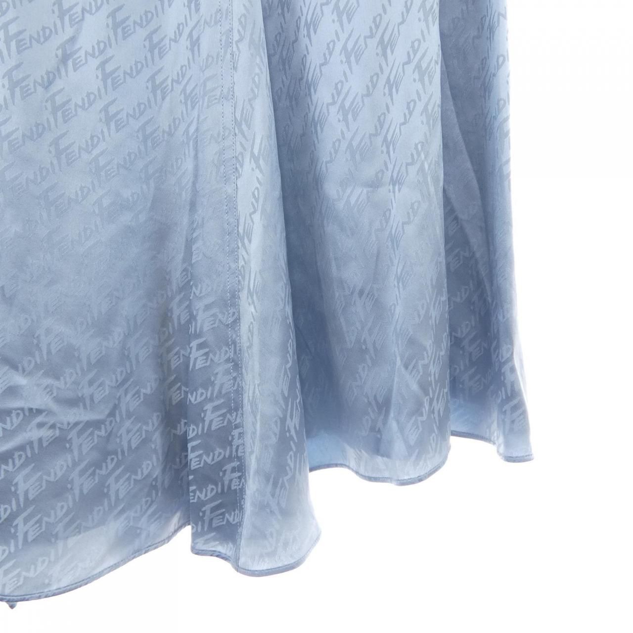 Fendi Ajdo Skirt Blue — view 6