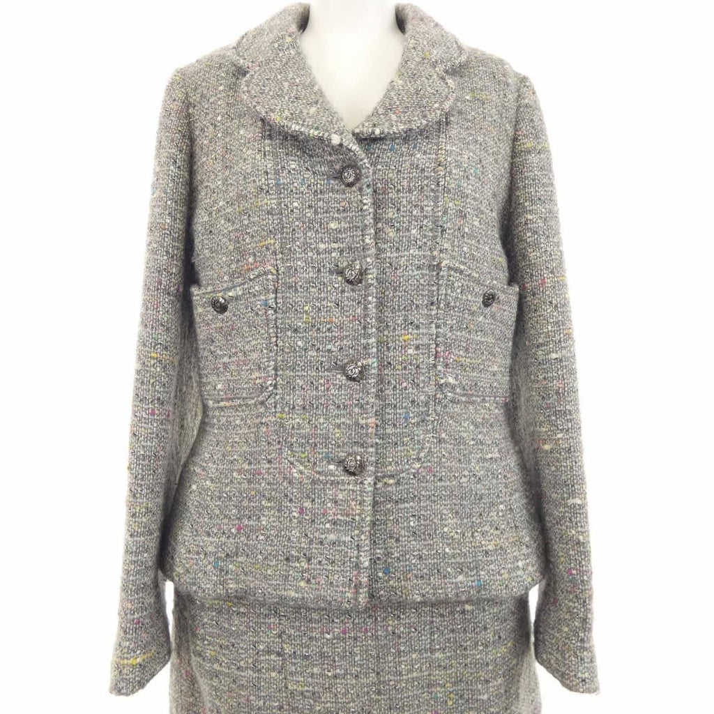 Chanel Vintage Suit Gray