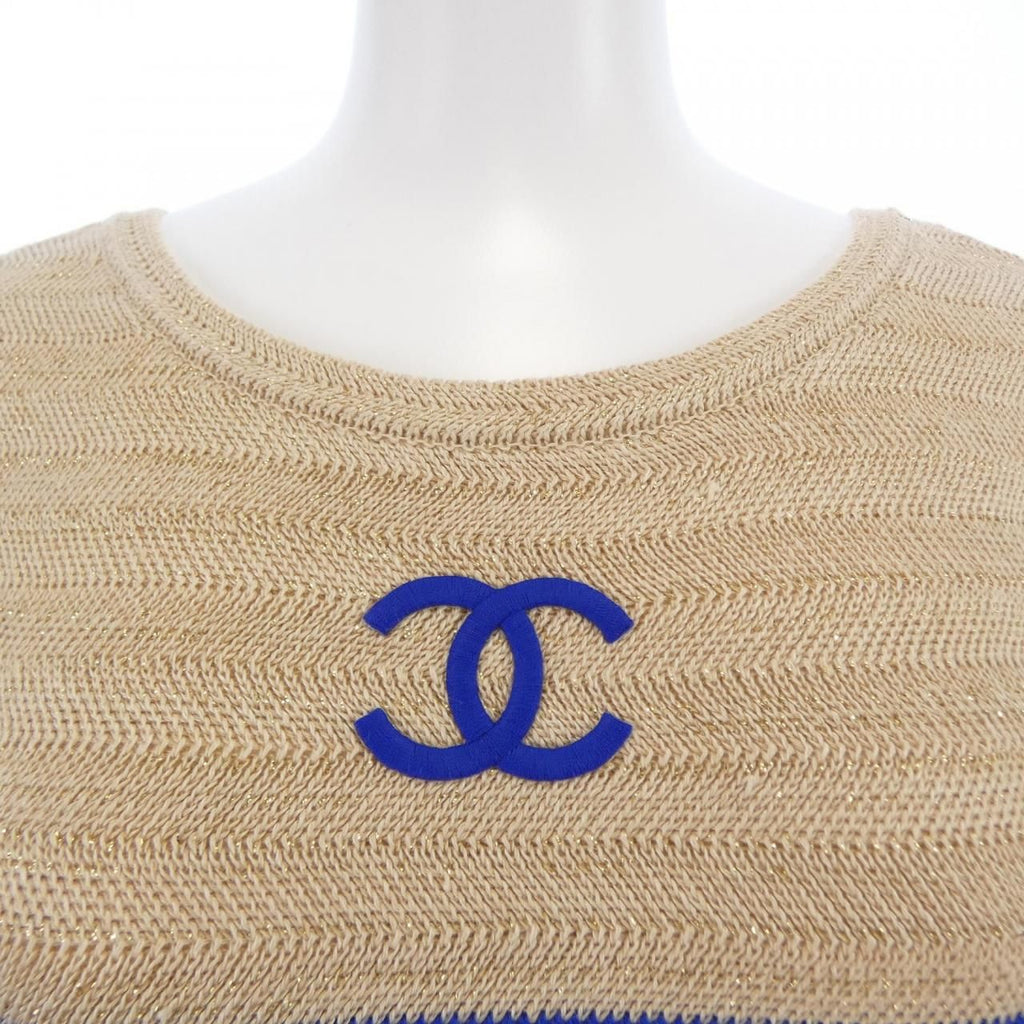 Chanel Knit Sweater Beige — view 6