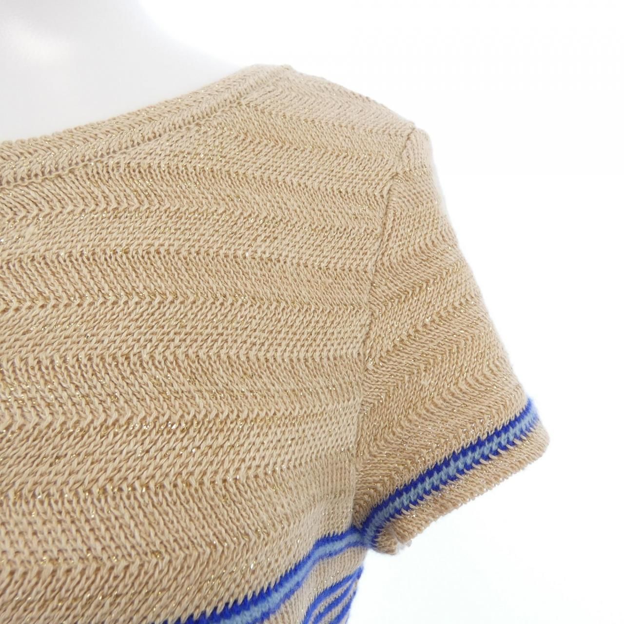 Chanel Knit Sweater Beige — view 7