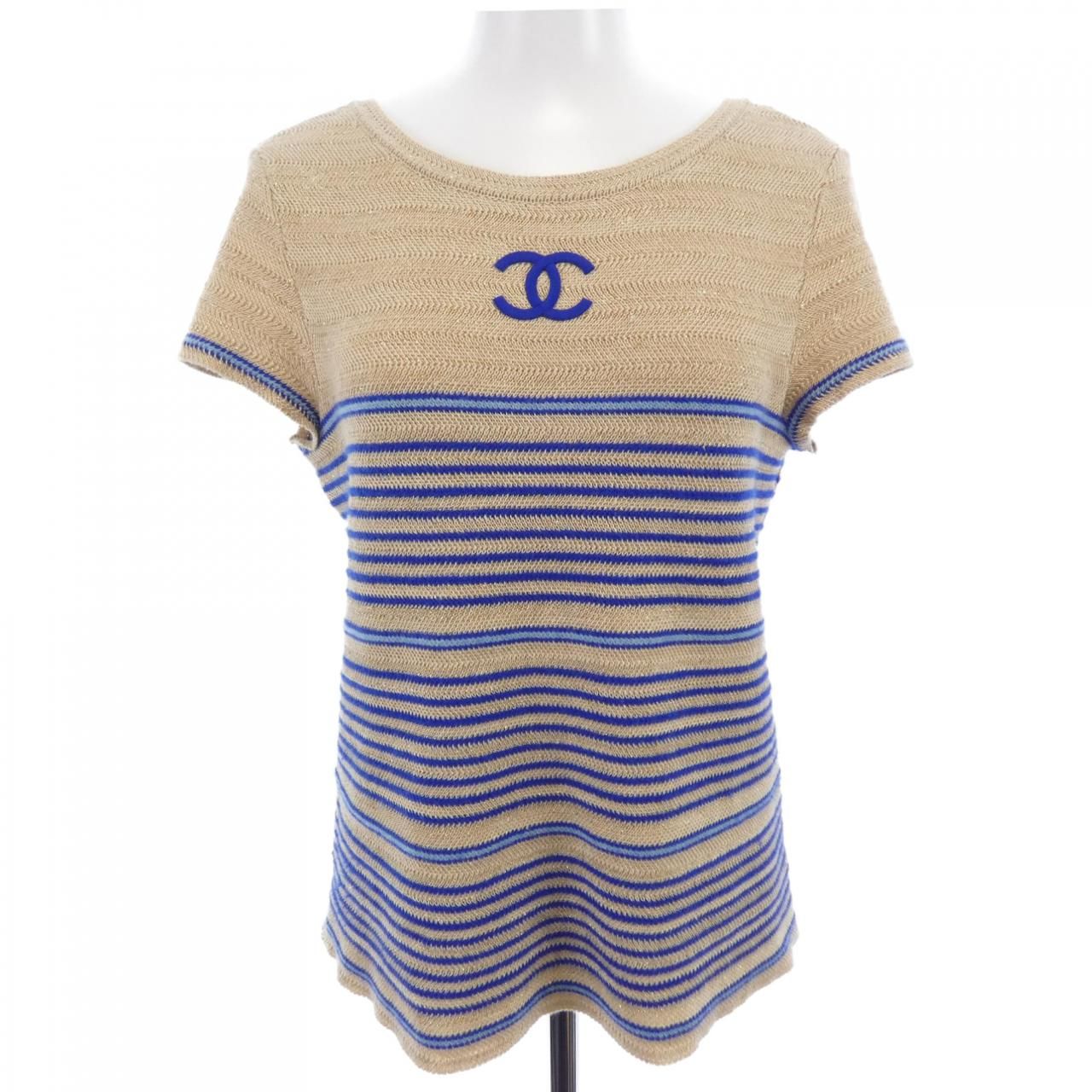 Chanel Knit Sweater Beige