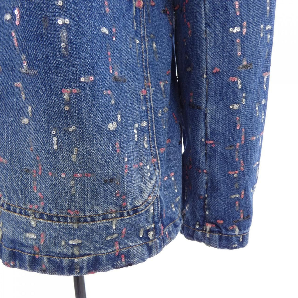 Chanel Metiers D'art Look 38 Denim Jacket — view 7