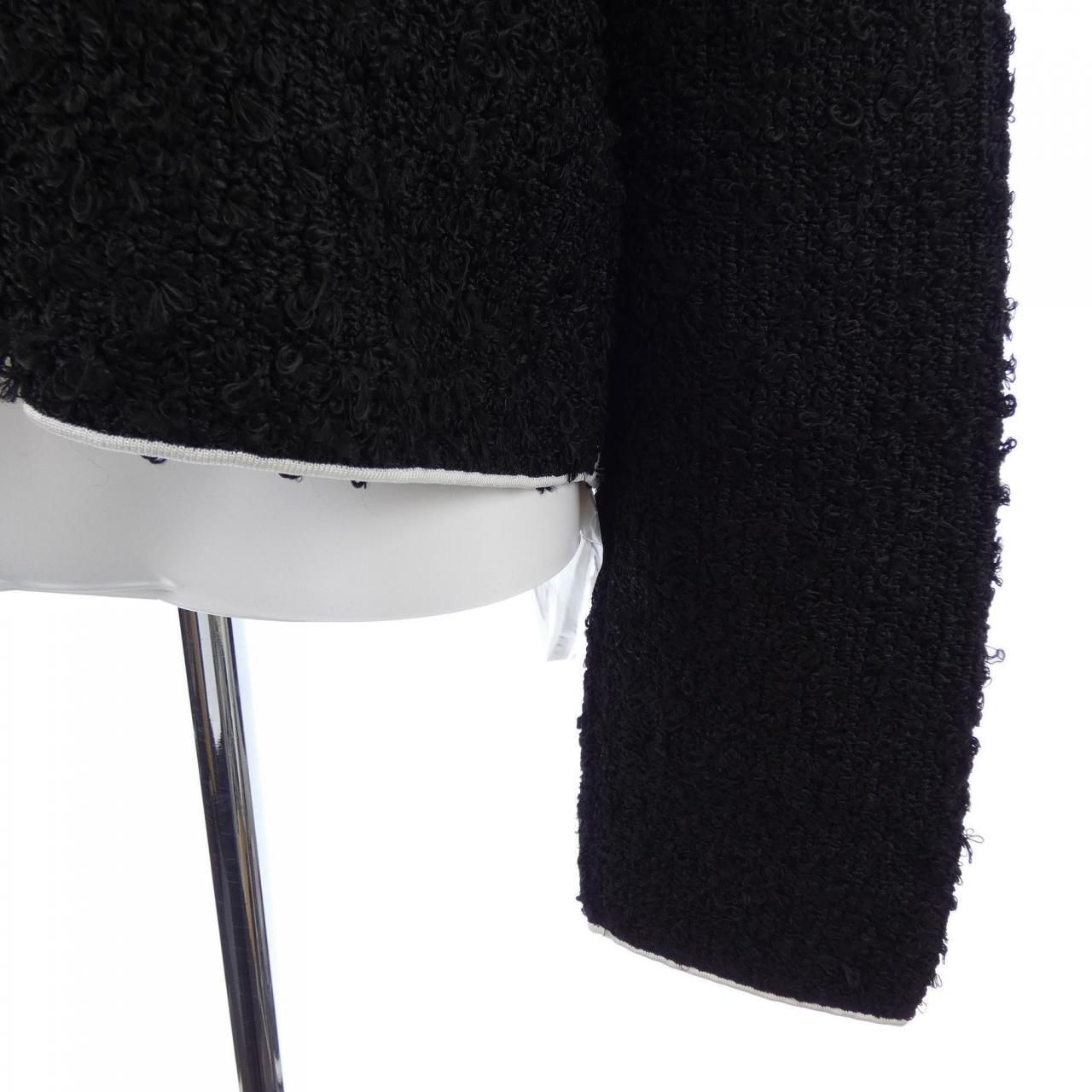 Chanel Collarless Jacket Black — view 7