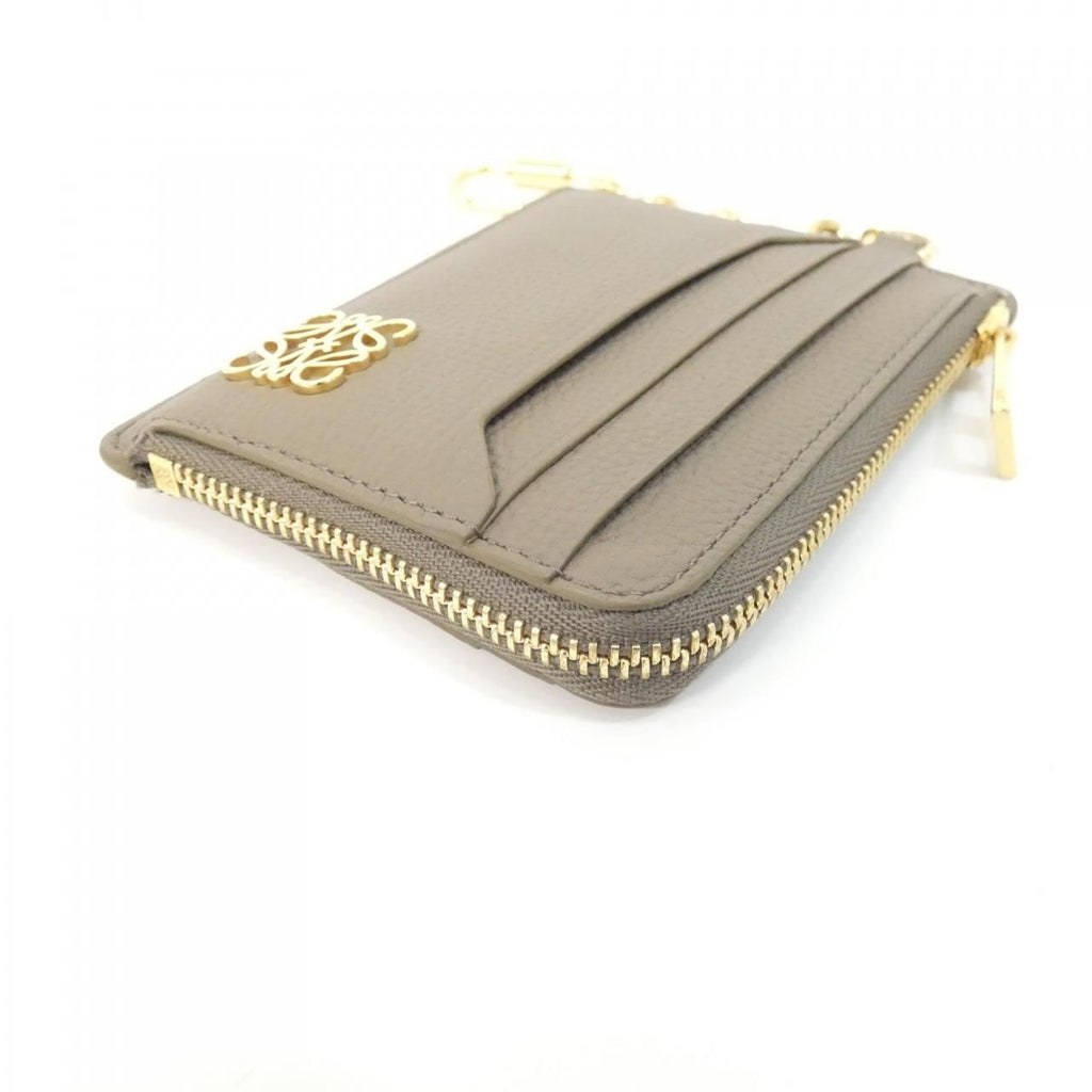 Loewe Coin Case Coin Purse Beige — view 3