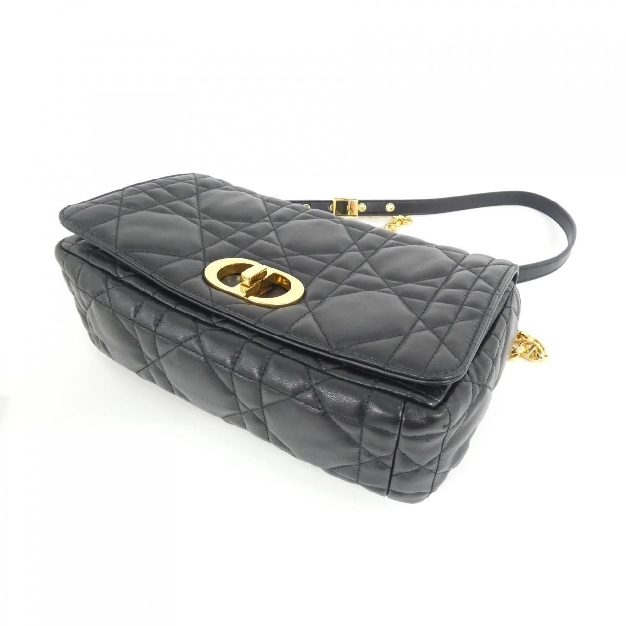 Dior Caro Bag Handbag Black — view 3