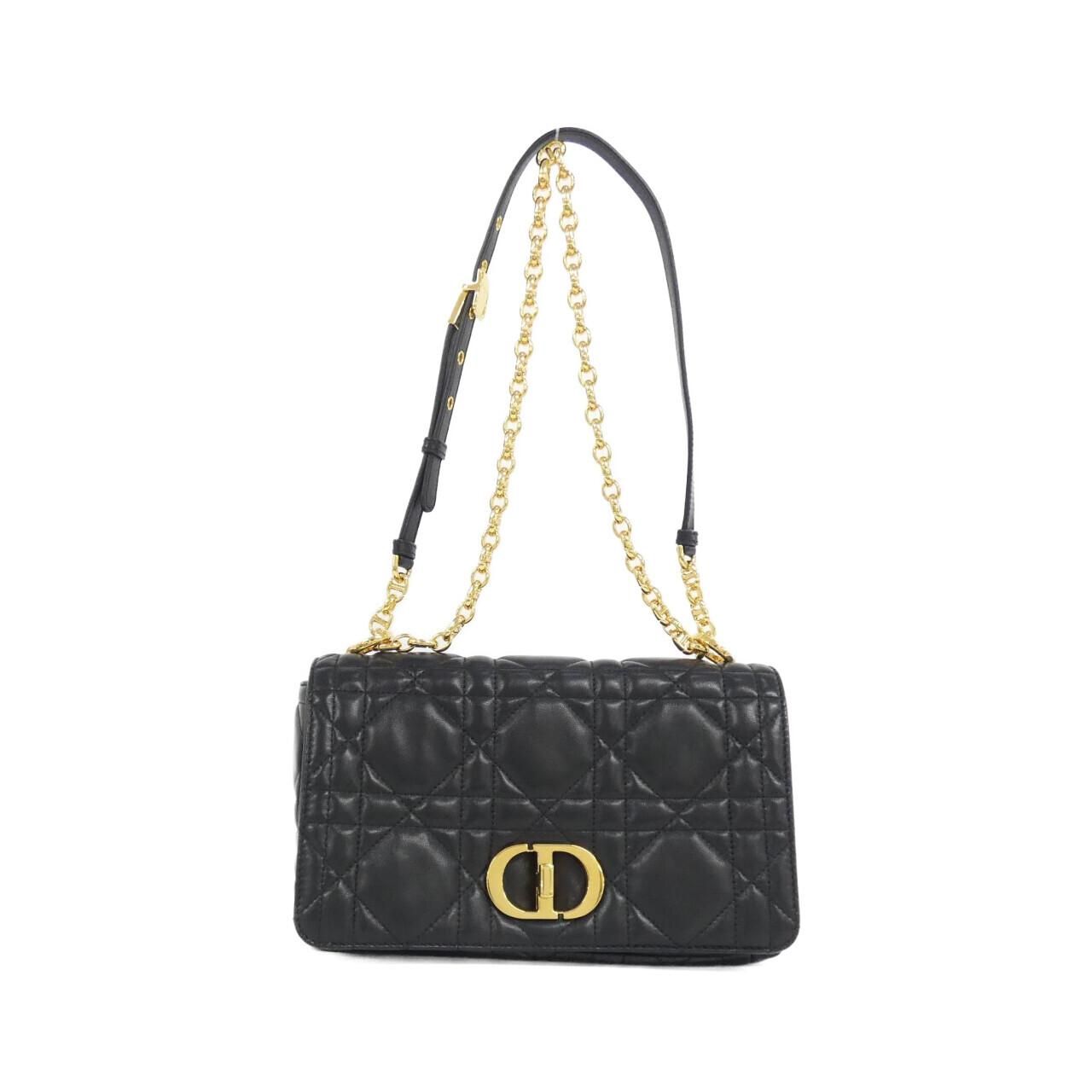 Dior Caro Bag Handbag Black
