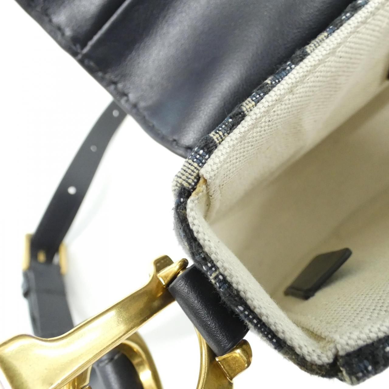 Dior Oblique Saddle Mini Shoulder — view 8