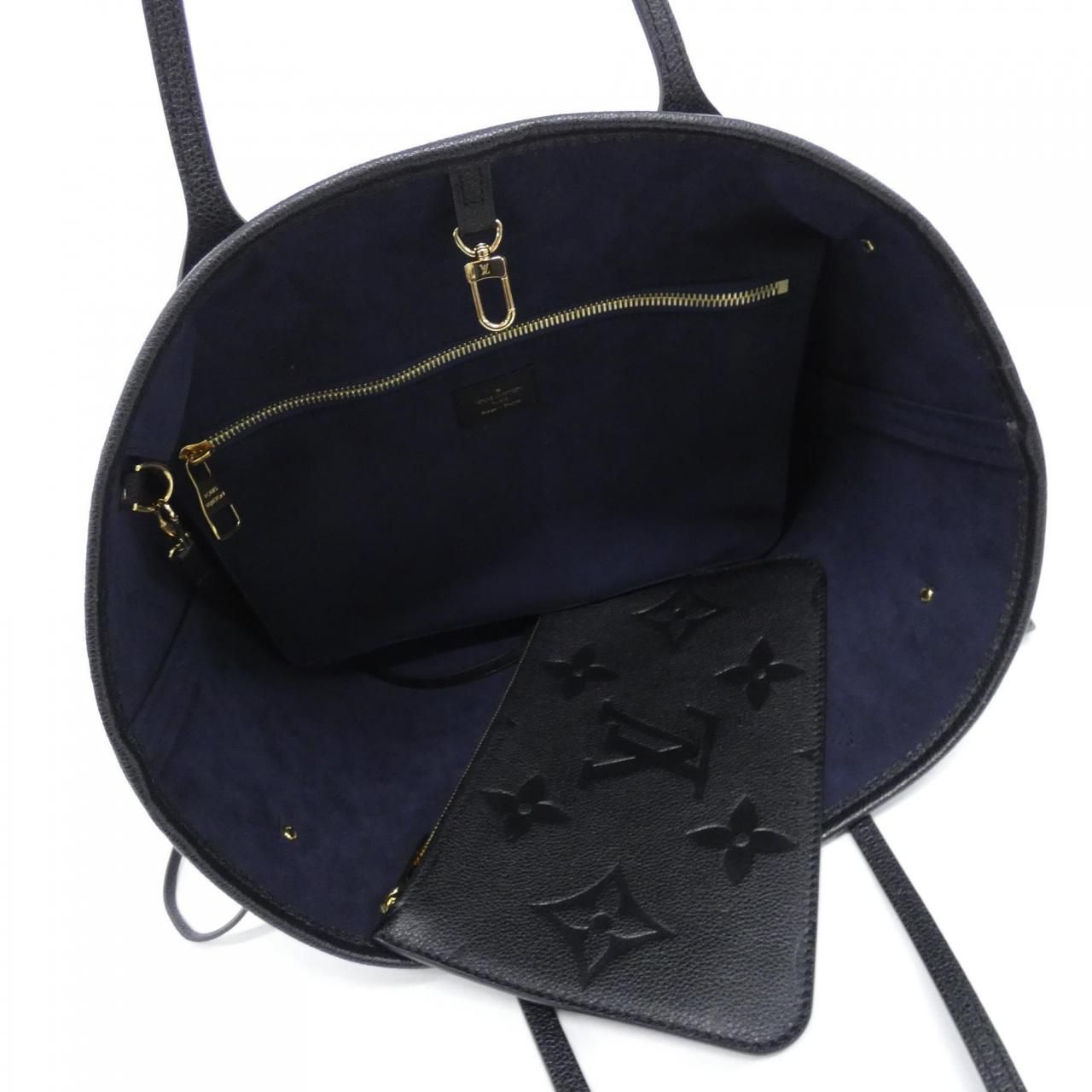 Louis Vuitton Monogram Empreinte Neverfull MM — view 6