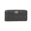 Dior Caro Wallet Black