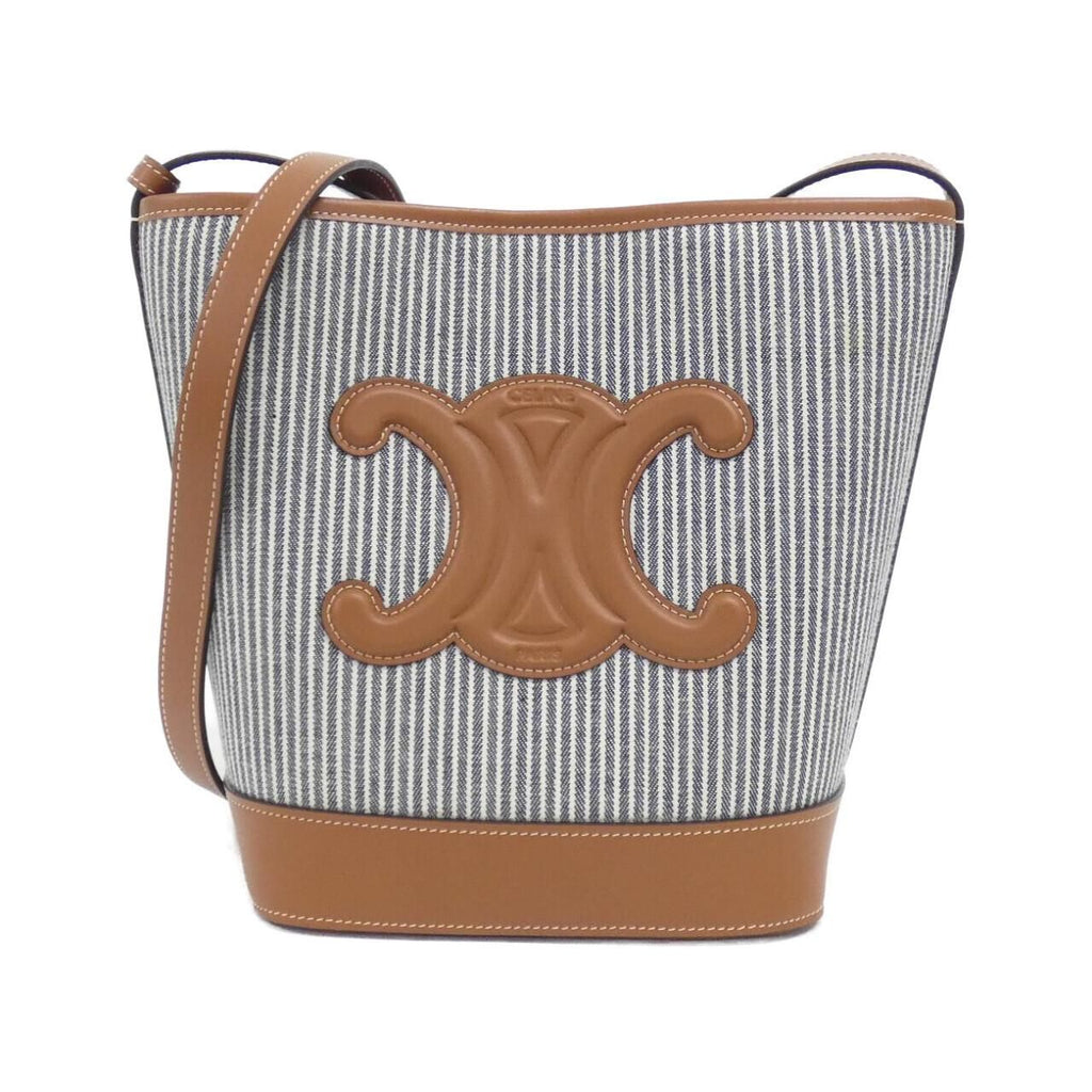 Celine Small Bucket Cuile Triomphe Shoulder