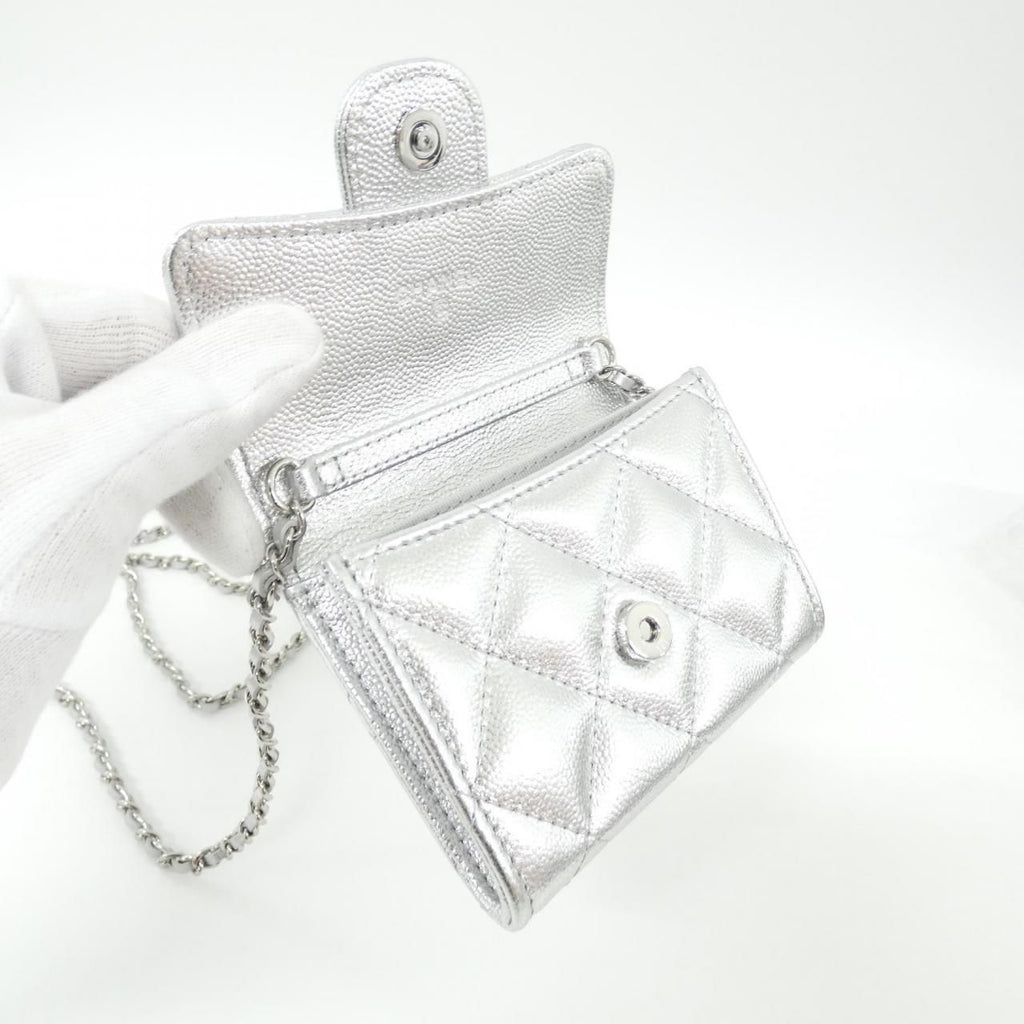 Chanel Timeless Classic Line Chain Wallet Shoulder — view 6