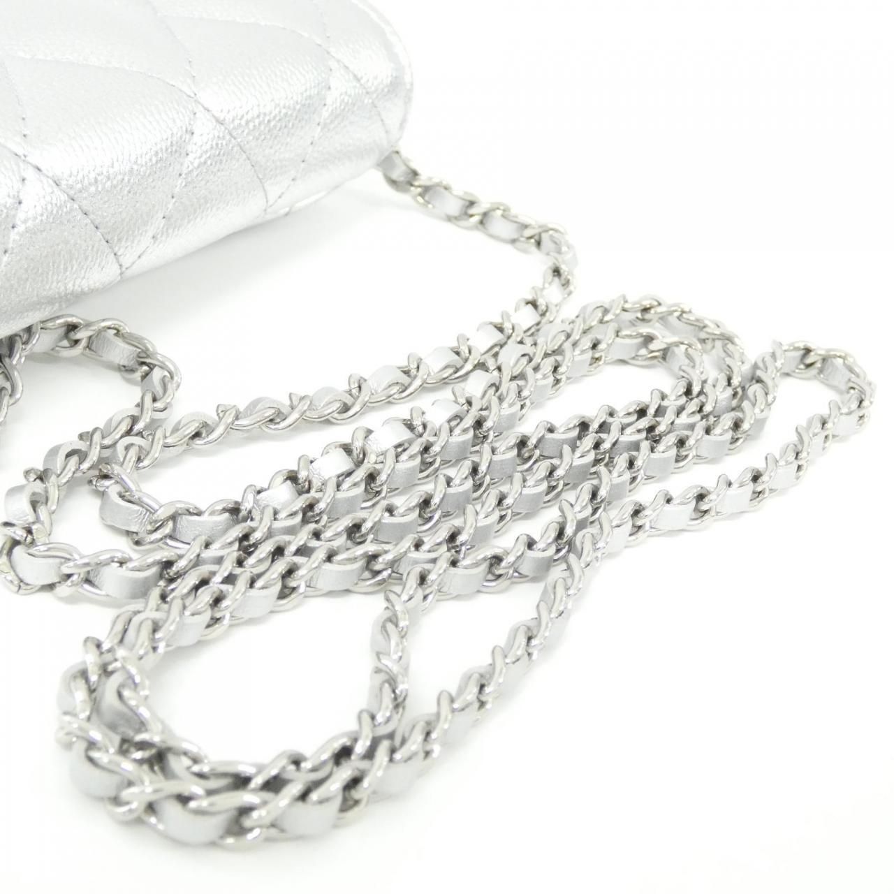 Chanel Timeless Classic Line Chain Wallet Shoulder — view 5