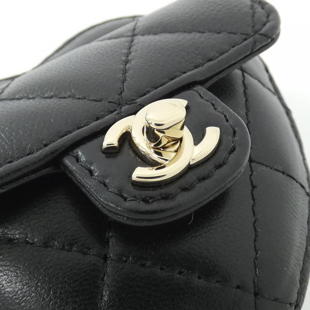 Chanel Bag Charm Keychain & Charms Black — view 4