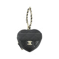 Chanel Bag Charm Keychain & Charms Black